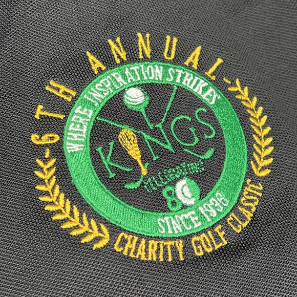 Footjoy Golf Polo‎ Shirt Mens Size XL Black Short Sleeves Performance Rugby - Picture 4 of 11